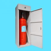 Cabinet type gas automatic fire device