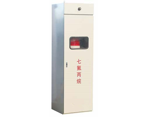 Cabinet type gas automatic fire extinguishing device