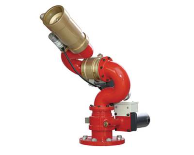 Electric fire extinguishing water cannon