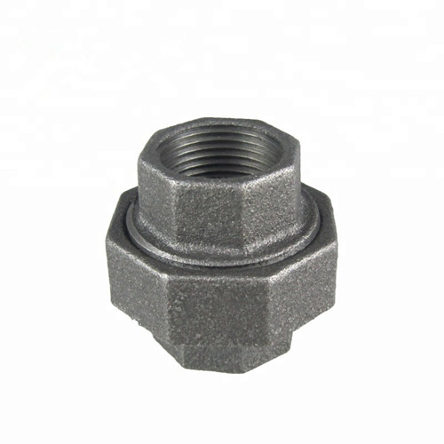 Malleable Iron pipe fitting union conical joint