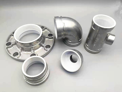 Plastic lined fittings