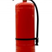 Portable dry powder fire extinguisher