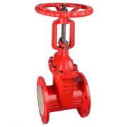 Rising stem gate valve