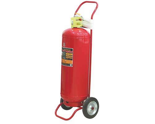 cart type dry powder fire extinguishers