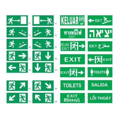 safety exit self-luminous sign